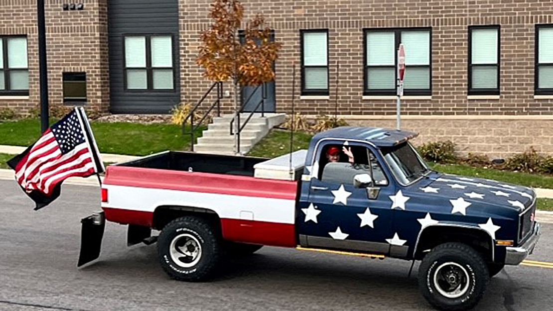 Go to Decorated Vehicle Parade held on Veterans Day