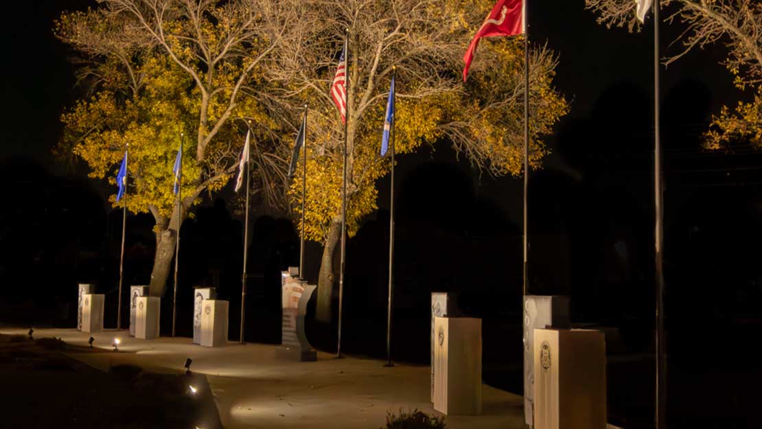 Windom installs new veterans memorial at Lommen Park The Minnesota