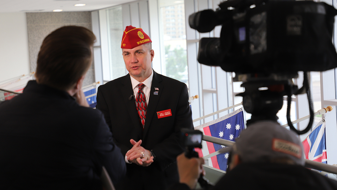 Go to Mail Call: 1 TV station, 1 VSO covered Veterans Day on the Hill