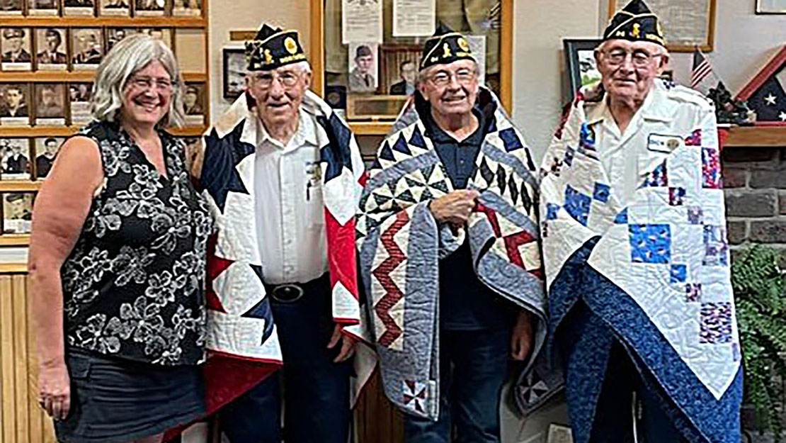 Go to Quilts of Valor keeps Northfield veterans warm