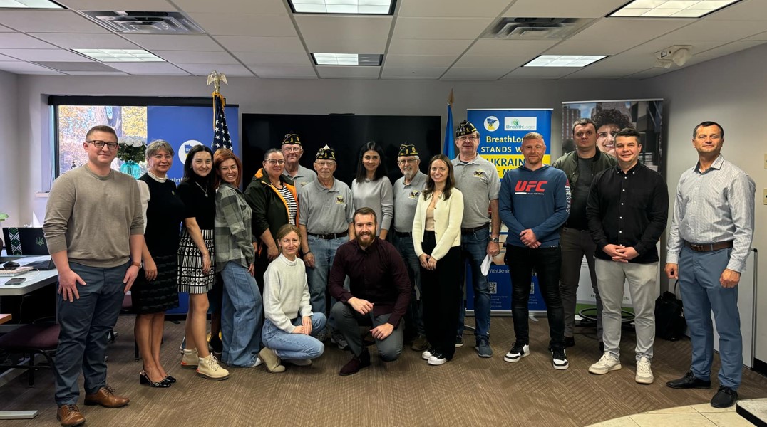 Go to Minneapolis Falldin Post 555 performs flag ceremony at Ukrainian American Center