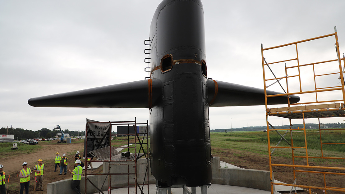 Go to Museum work is at the midpoint