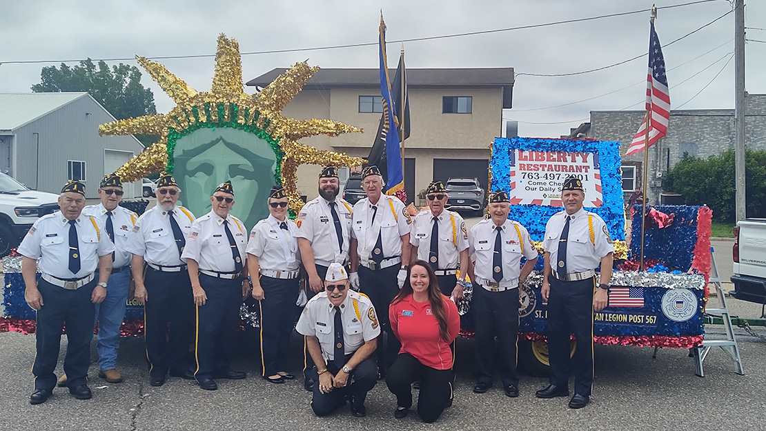 Go to St. Michael Post 567 participates in Albertville Friendly City Days