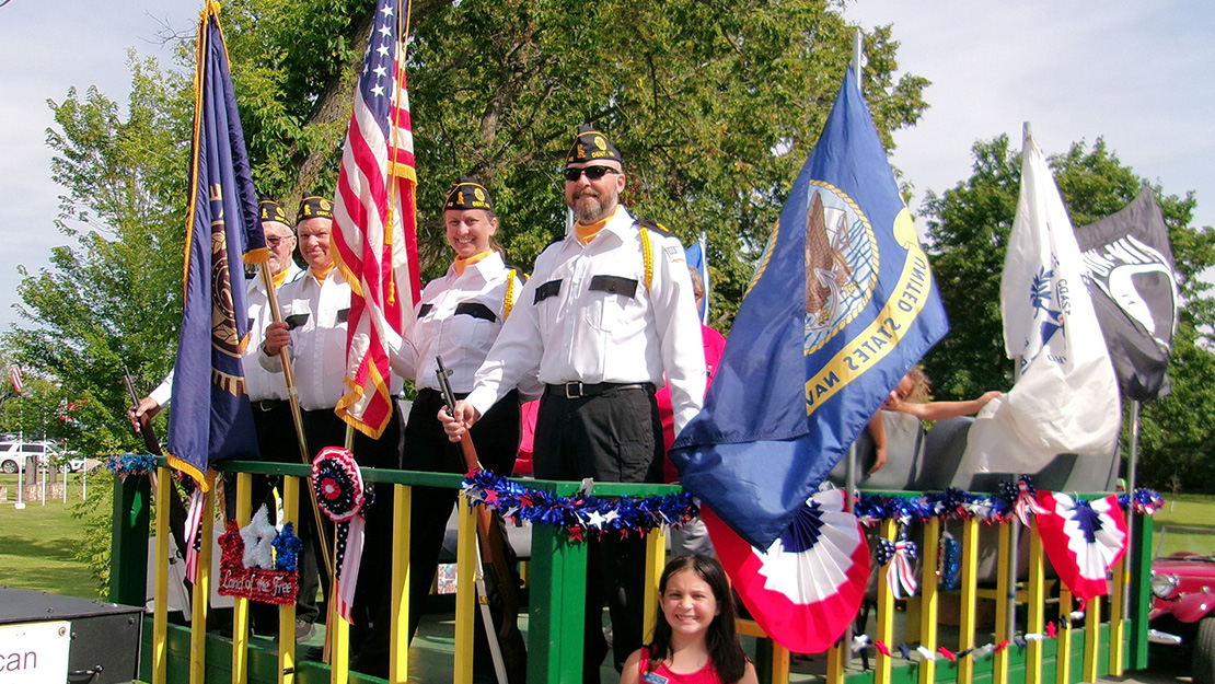 Go to Dent Post 148 Honor Guard leads Dent Daze celebration