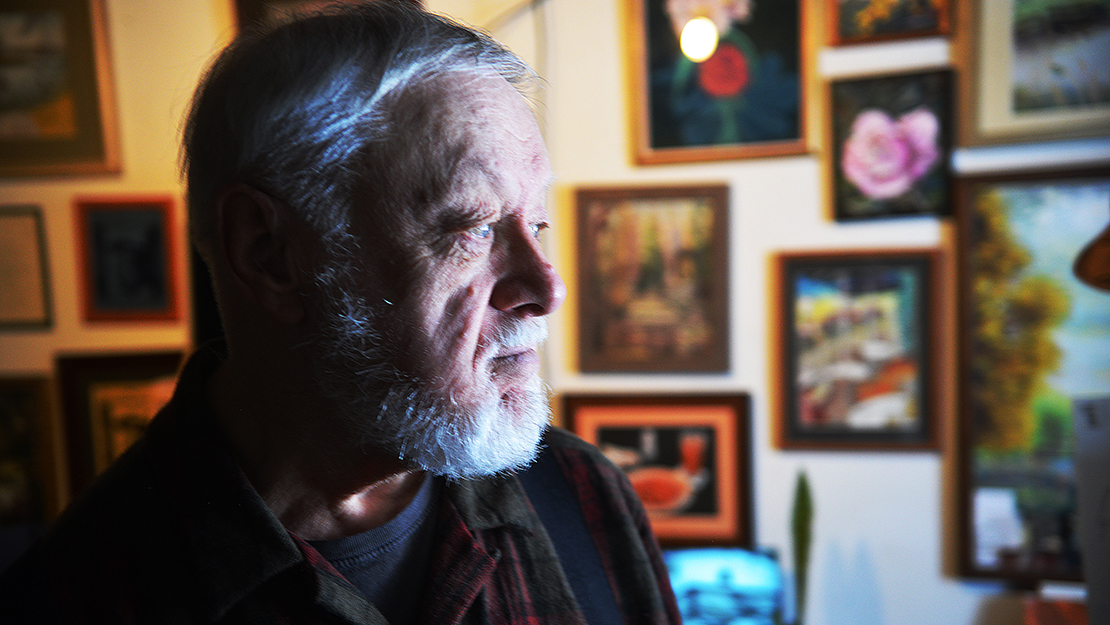 Combat artist Les Fordahl’s work appears in the Library of Congress