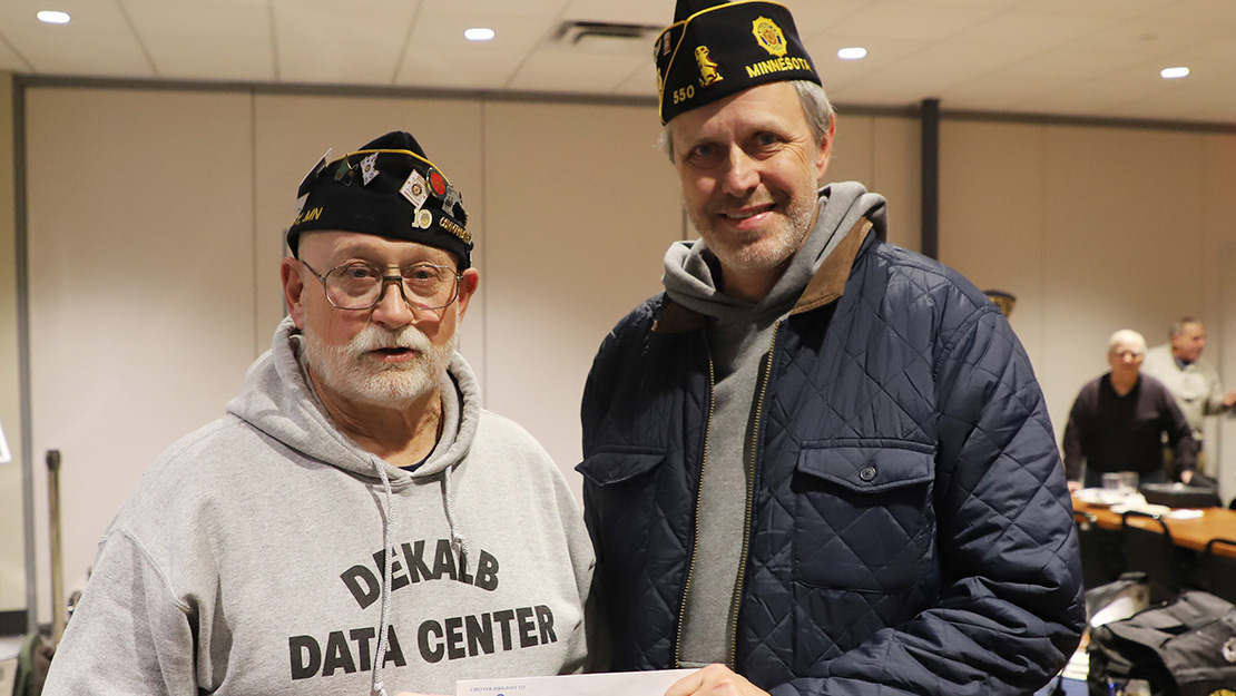 Go to Golden Valley Post 523 donates to the Legionnaire