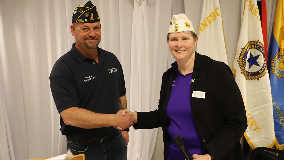 Go to Pipestone Post 6 donates to Commander’s Project