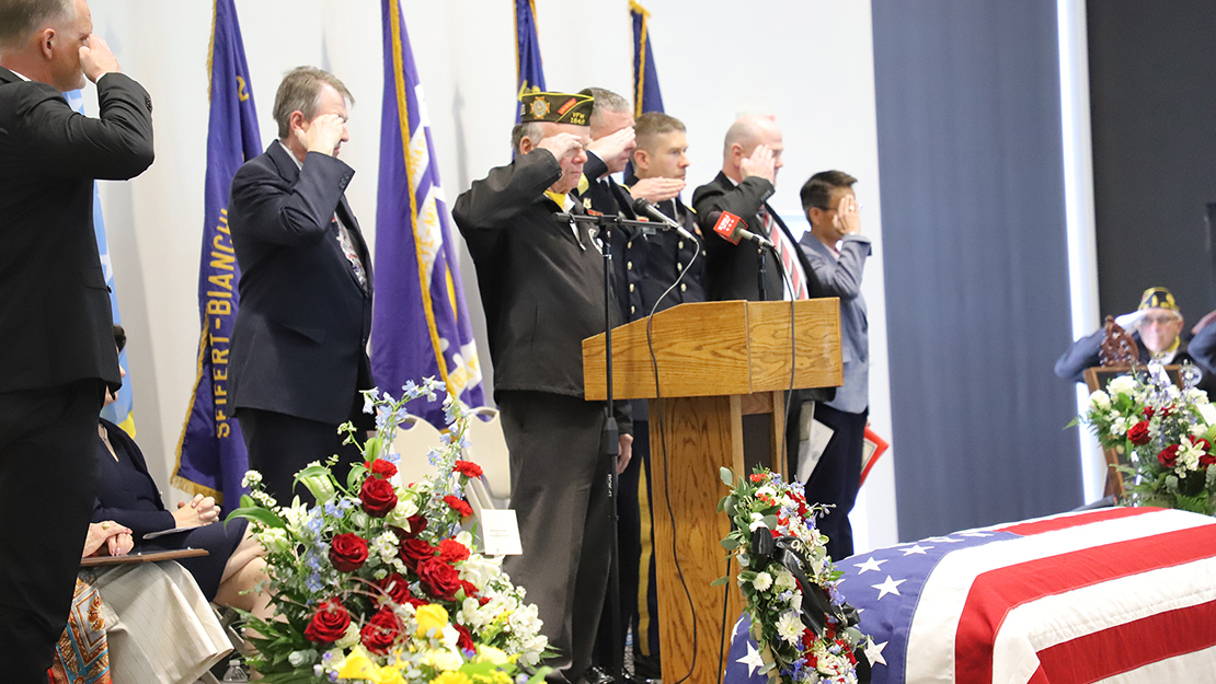 Go to New Ulm buries hero namesake of Post 132
