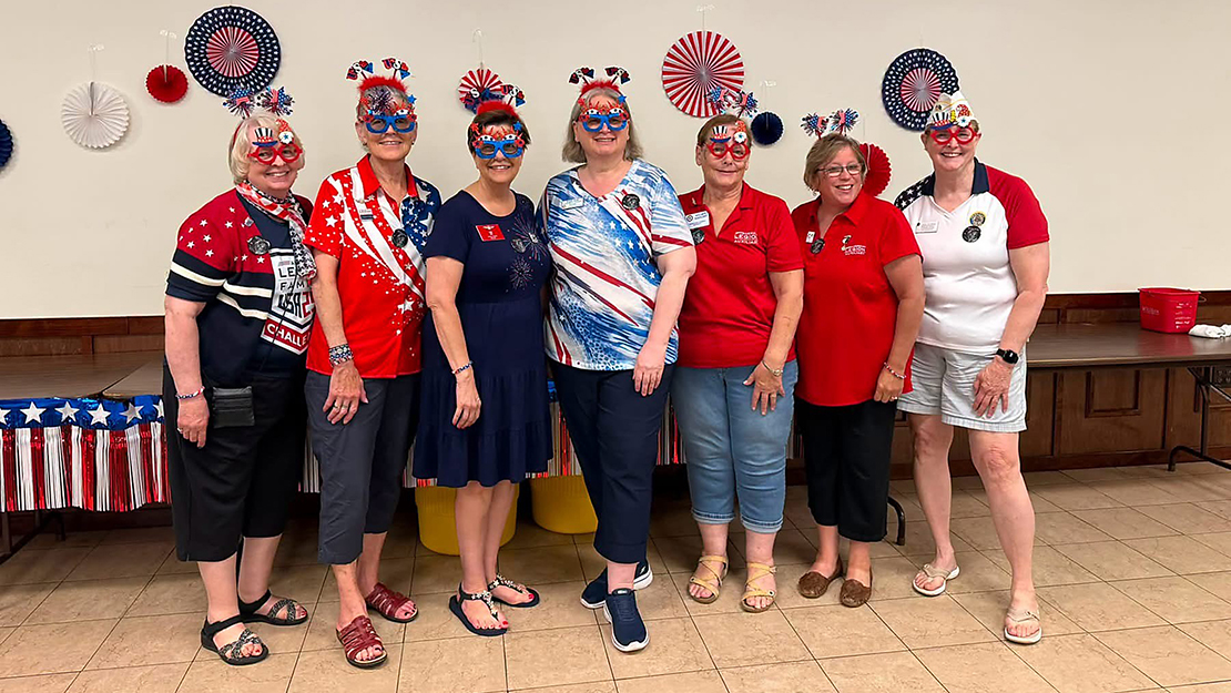 Go to National President Pam Ray enjoys Minnesota